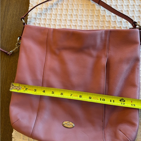 Coach Blush Leather Shoulder Bag - Picture 13 of 14